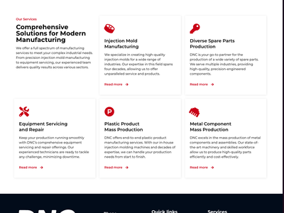 Веб-страница за DNC Tools