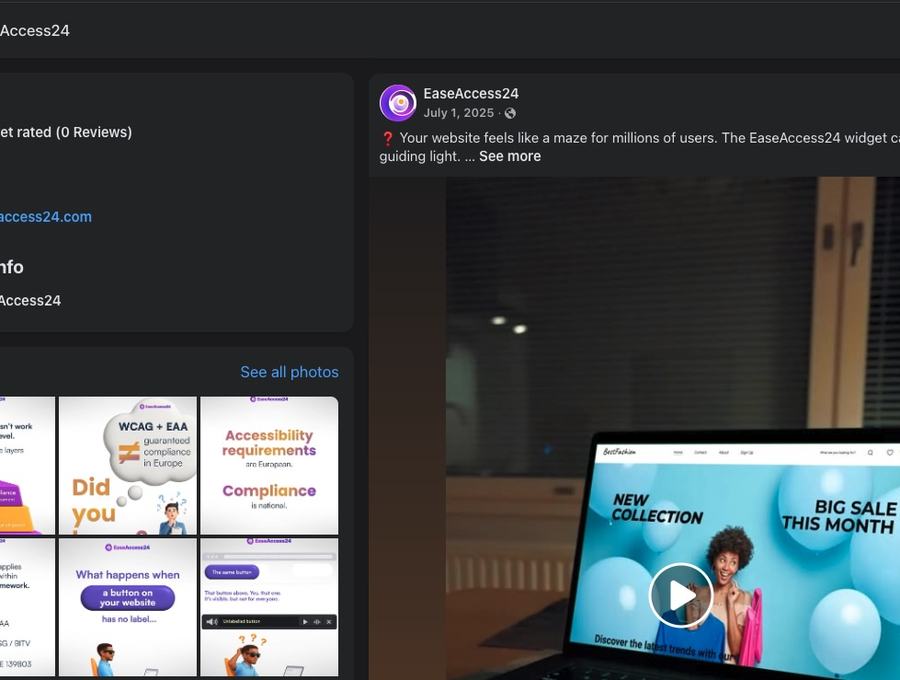 Video production EaseAccess24